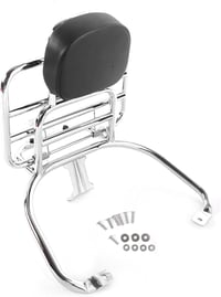 EBTOOLS Primavera 50 125 150 250 300 GTS csomagtartó ezüst párnázott háttámlával 5