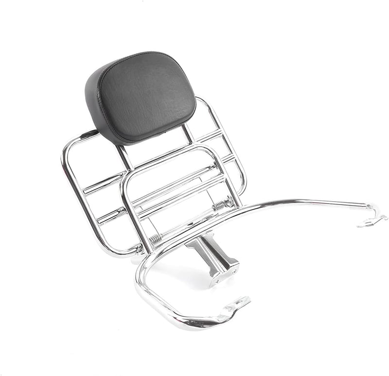 EBTOOLS Primavera 50 125 150 250 300 GTS csomagtartó ezüst párnázott háttámlával