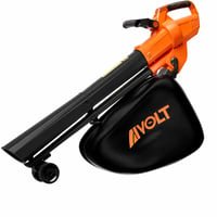 AIVOLT 40V akumulátorový záhradný vysávač a fúkač lístia s rýchlosťou vzduchu 257 km/h, 40 l zberným vakom — bez akumulátora (stav: pozri 2. obrázok) 1