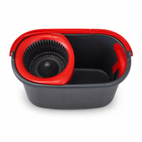 Vedro na mop — Súprava na upratovanie Vileda Turbo 3in1 Deep Clean – s hlavicou z mikrovlákna, vedrom s pedálovou odstredivkou a teleskopickou tyčou 65 – 131 cm 1