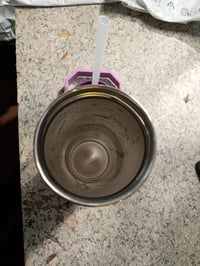 Termoska so slamkou Stanley 1913 IceFlow Flip Straw Tumbler 0,89 l, fialová (Lilac) – použitý stav (stav: pozri 2. obrázok) 2