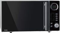 H.Koenig VIO9 Mikrohullámú Sütő Grillezővel, 900W, 25L, 10 Automata Program, LCD Kijelző, Fekete 2