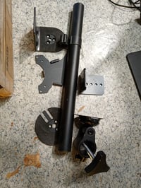BONTEC Single Monitor Arm egykaros monitortartó 13-34 colos képernyőkhöz, VESA 100x100 mm, állítható magasságú asztali tartókar, fekete 2