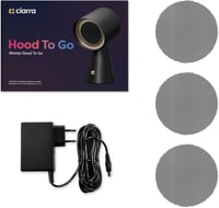 CIARRA CBPHB01 Hordozható Mini Páraelszívó - 2 Sebességes Asztali Légtisztító LED Világítással, Kempinghez, Lakóautóhoz, Grillezéshez 19
