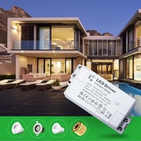 REYLAX LED Transzformátor 12V 30W - Elektronikus Tápegység 2500mA, Állandó Feszültségű Átalakító LED Lámpákhoz, Szalagokhoz, Kompakt Méret,  7