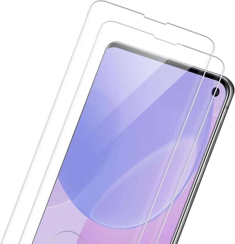 Samsung Galaxy S10e HD edzett üveg képernyővédő fólia, 2db, buborékmentes
