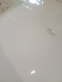 Tablă albă Albyco 60x90 cm, care se șterge uscat, cu ramă de aluminiu, Starter — suprafață ușor îndoită (stare: vezi a doua imagine) 3