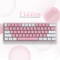 Redragon K617 RGB Mechanikus Gamer Billentyűzet - 60% Kompakt, 61 Gombos, Vezetékes, Lineáris Piros Kapcsolókkal, Pro Driver Támogatással 2