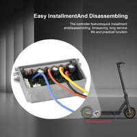 Yungeln V3.0 Vezérlőpanel Segway Ninebot MAX G30 Elektromos Rollerhez - Továbbfejlesztett Központi Vezérlőegység, Fém Váz, Összecsukható 7