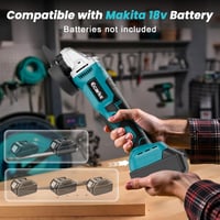 Ecarke akkumulátoros sarokcsiszoló Makita 18V-hoz, 900W kefe nélküli, 125 mm tárcsa (akku és töltő nélkül) 4