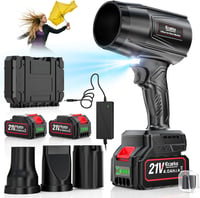 Ecarke Akkumulátoros Levegőfúvó 2×4000mAh Turbo Brushless Motor 80000RPM 1
