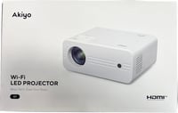 AKIYO Full HD 1080P WiFi Projektor 10000 Lumen, Állvánnyal, 4K Támogatással 9