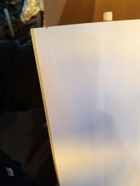 Container cu roți Inter Link Simon cu 6 sertare, lemn masiv de pin, alb, 35x39x66 cm, pentru birou — mici deteriorări pe placa de mobilier (stare: vezi a 2-a imagine) 2