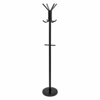 Stojan na šaty a klobúky Amazon Basics, 29,5 x 29,5 x 167 cm, čierny — chýbajúca skrutka a podložka (stav: pozri 2. obrázok) 1