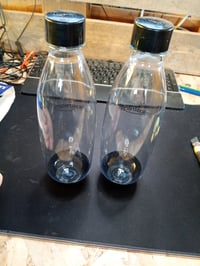 SodaStream Fuse višekratna boca za gaziranu vodu, crna, 1 L, pakiranje od 2 komada — ogrebotine od transporta na boci (stanje: vidi 2. sliku) 2