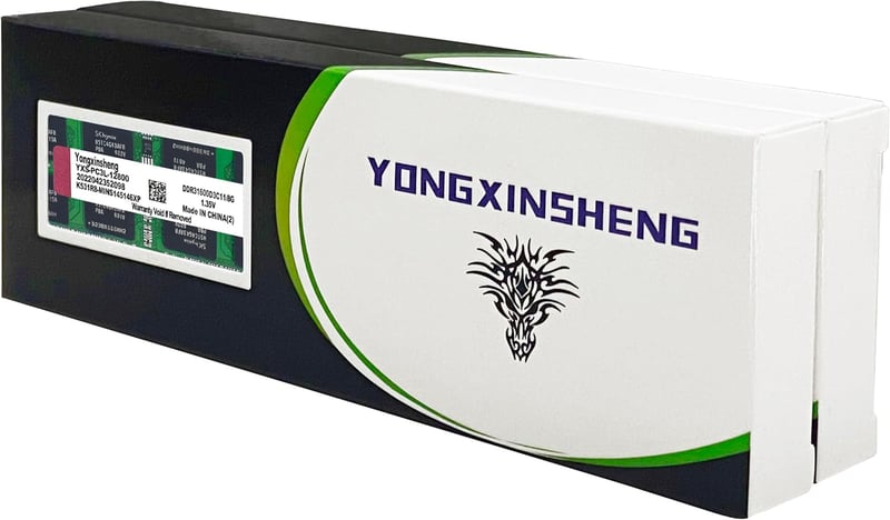 Yongxinsheng DDR3 16GB (2x8GB) Laptop RAM 1600MHz SODIMM Memória Kék