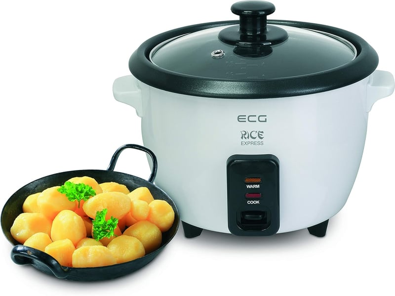 ECG RZ 060 Rizsfőző Fehér Műanyag Edénnyel