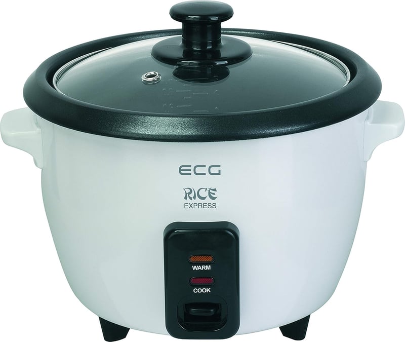 ECG RZ 060 Rizsfőző Fehér Műanyag Edénnyel