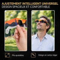 Ochelari pentru observarea eclipsei EclipseSpecs – Ochelari de eclipsă omologați și certificați 5