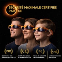 Ochelari pentru observarea eclipsei EclipseSpecs – Ochelari de eclipsă omologați și certificați 2