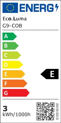 Eco.Luma LED stropné bodové svietidlo s 3 objímkami, biele, otočné bodové svietidlo do kuchyne a obývačky, s 3x3W G9 žiarovkami, 300 lm, teplá biela 10