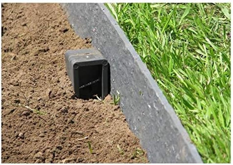 Eco-OH! Ancore de sol pentru bordură de grădină, set de 10 bucăți