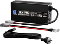 ECO-WORTHY 14,6V 20A LiFePO4 Akkumulátor Töltő Anderson Csatlakozóval - Gyorstöltés Autó, Teherautó, Mélyciklusú Akkumulátorokhoz 1