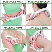 EcoEarth Cellulite Masszázshenger Lábakhoz, Combokhoz és Hashoz - Fascia Roller 3