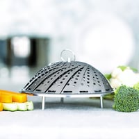 ecooe Nerezový naparovací košík, nastaviteľný pre hrnce s priemerom 15,5 – 27 cm 8