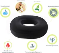 Ecosafeter Fánk Alakú Coccyx Párna Irodai Székhez Terhesség és Sciatica Fájdalomra 2