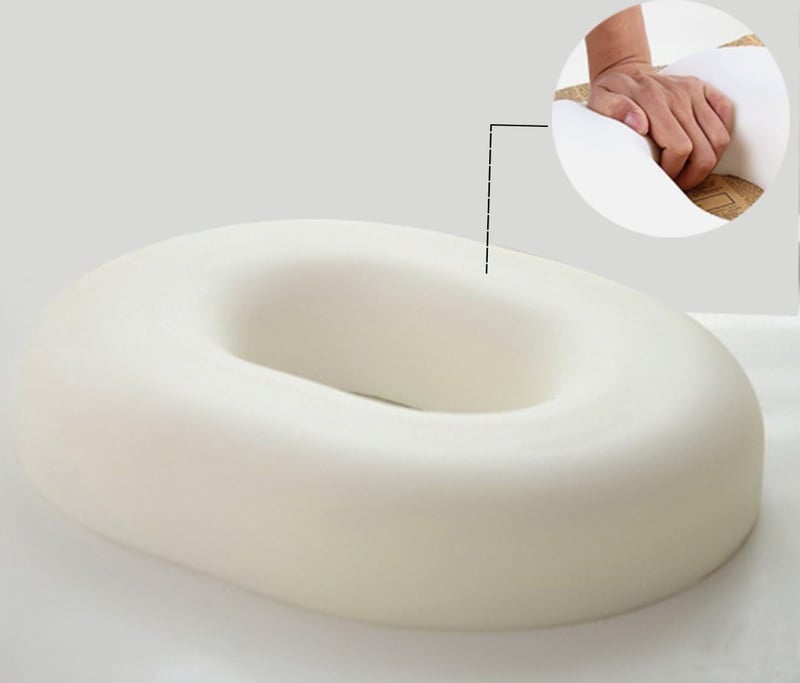 Ecosafeter Fánk Alakú Coccyx Párna Irodai Székhez Terhesség és Sciatica Fájdalomra