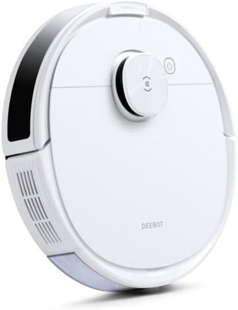 ECOVACS Deebot N8 robotporszívó moppal, 2300Pa szívóerő, lézeres navigáció, szőnyegdetektálás