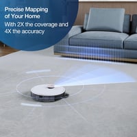 ECOVACS Deebot X2 Omni robotporszívó felmosó funkcióval, 8000Pa szívóerő, 3 órás üzemidő, intelligens akadályfelismerés, Google Home kompati 3