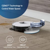 ECOVACS Deebot X2 Omni robotporszívó felmosó funkcióval, 8000Pa szívóerő, 3 órás üzemidő, intelligens akadályfelismerés, Google Home kompati 4
