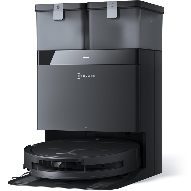 Robotický vysávač s funkciou mopovania ECOVACS T50 Omni Gen2, sací výkon 21000 Pa, vysúvacia kefa, technológia AIVI, výška 81 mm