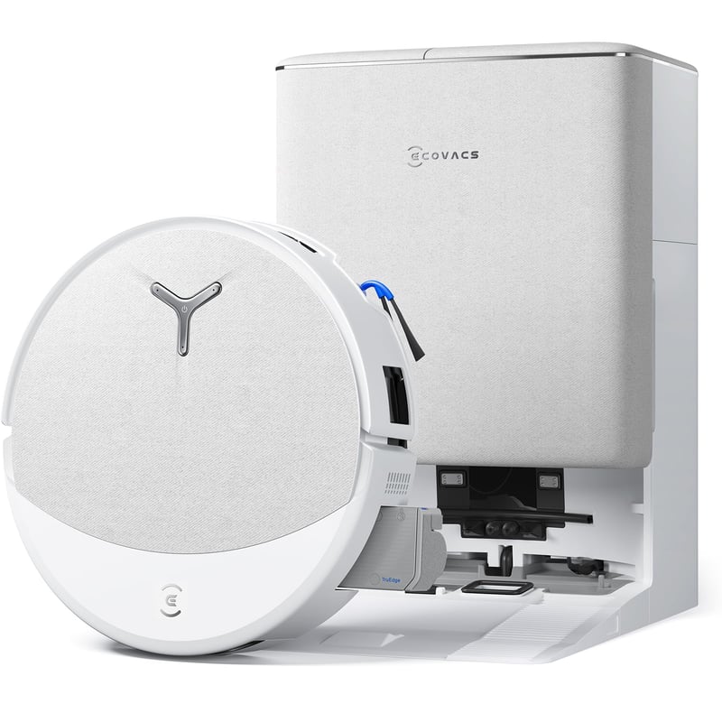 Robot aspirator și mop ECOVACS T90 Pro Omni cu putere de aspirare Blast PowerBoost de 30000 Pa