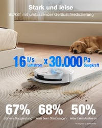 Robot aspirator și mop ECOVACS T90 Pro Omni cu putere de aspirare Blast PowerBoost de 30000 Pa 3