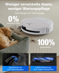 Robot aspirator și mop ECOVACS T90 Pro Omni cu putere de aspirare Blast PowerBoost de 30000 Pa 4