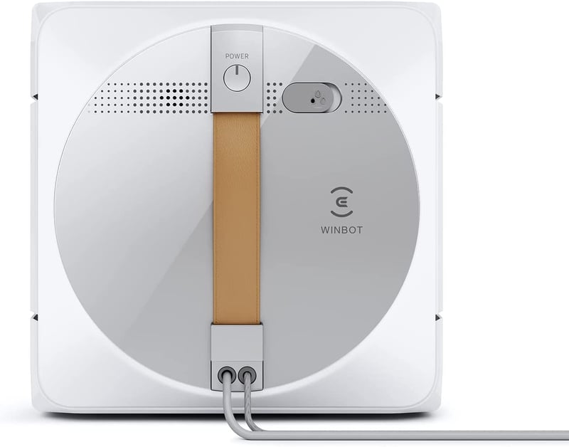 Robotický čistič okien ECOVACS Winbot W1 Pro – 2800 Pa, automatická detekcia okrajov, Win Slam 3.0, biela, 0,06 l