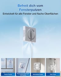 ECOVACS Winbot W2 Pro ablaktisztító robot 3 fúvókás vízpermetezővel 3