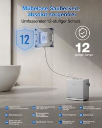 Robot de curățat ferestre ECOVACS WINBOT W2S Omni cu stație multifuncțională - Curățare automată a ferestrelor 8