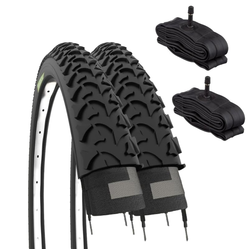 Sada plášťov a duší na bicykel ECOVELO 20 x 1,75 (47-406) MTB pre detské horské bicykle a mestské bicykle 20 palcov, 2 ks