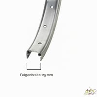 ECOVELO Graziella MTB vypletené predné koleso 20 x 1.75 na mestský a horský bicykel 3