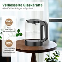 Ecoviva WP-RO-200G Stolni sustav za filtriranje vode s reverznom osmozom, 5-stupanjska filtracija, TDS monitor u stvarnom vremenu, omjer 3:1, bez instalacije, crni 5