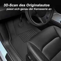 ECOZEN Tesla Model Y gumiszőnyeg 3D vízálló XPE környezetbarát autó szőnyeg 2