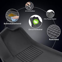 ECOZEN Tesla Model Y gumiszőnyeg 3D vízálló XPE környezetbarát autó szőnyeg 3