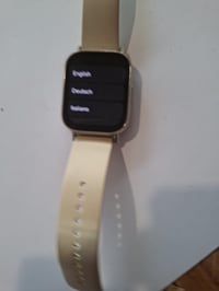 Inteligentné hodinky Xiaomi Redmi Watch 5 Lite v zlatej farbe, moderný silikónový remienok — chýba nabíjačka, remienok je zažltnutý (stav: pozri 2. obrázok) 5