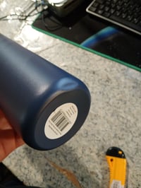 ion8 Vákuumszigetelt Rozsdamentes Acél Kulacs 920 ml, Tengerékék, Szivárgásmentes, Egykéz Nyitás — horpadt alj (állapot: lásd a 2. képet) 2