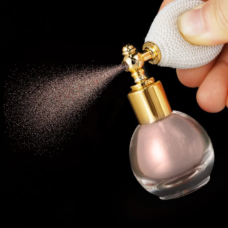 AOOWU Csillogó Testspray - Arany Csillámspray Arcra, Hajra és Testre