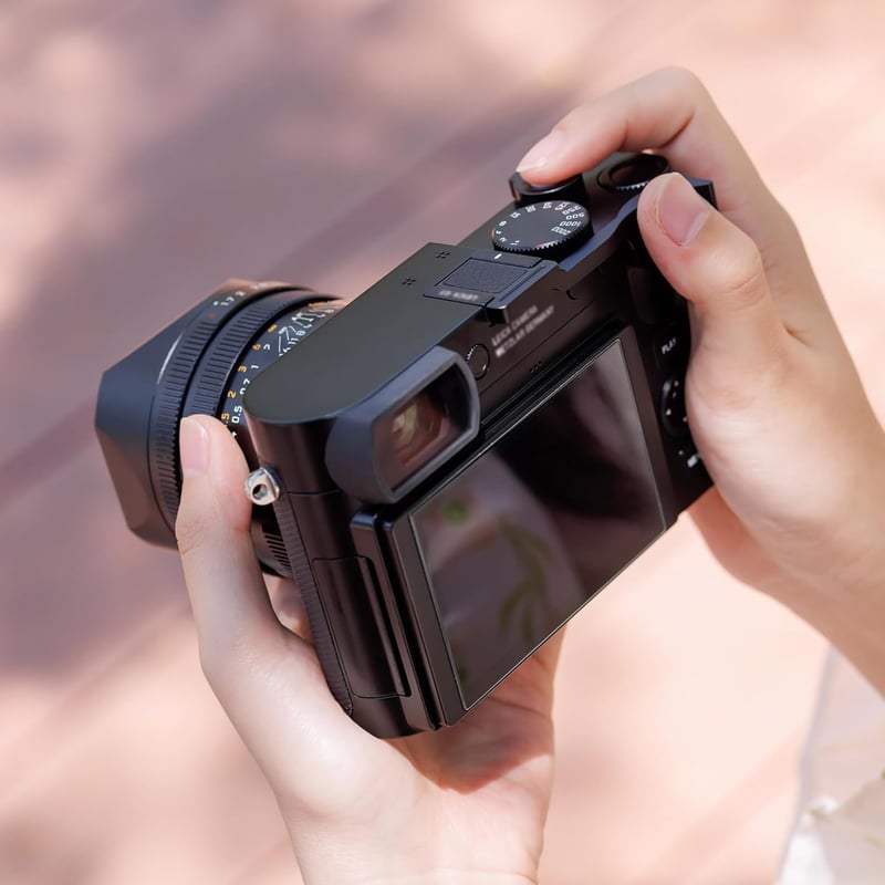 Leica Q3 fémmarkolat - JJC prémium hüvelykujjtámasz jobb fogásért